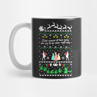 Broadway Ugly Christmas Sweatshirt Mug